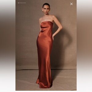 Meshki size medium Claudette strapless dress